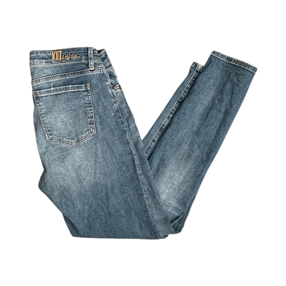 KUT from the Kloth Katy Boyfriend Denim Blue Jeans Women's Size 8 EUC